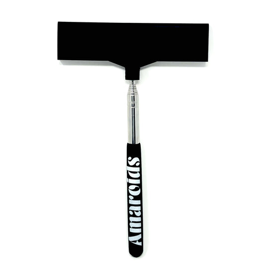 Amaroids Retractable Extendable 6" Base Sticker Pole Extends 40 Inch