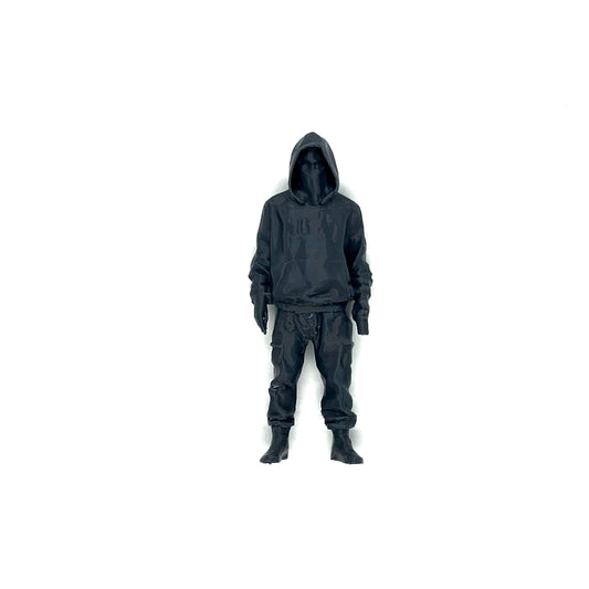 Graffiti Artist 3D Printed Statue Figure  set of 3