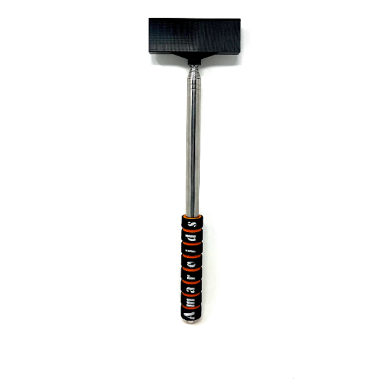 Amaroids Retractable Extendable 4" Base Sticker Pole Extends 119" Inch Long