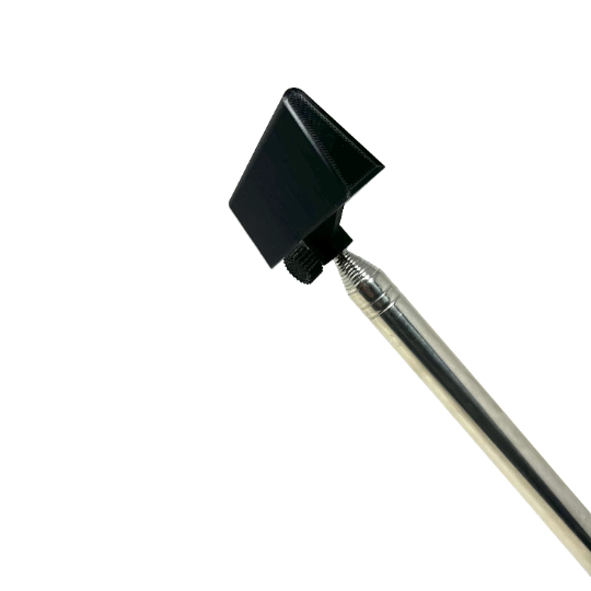 Amaroids Retractable Extendable 4" Base Sticker Pole Extends 119" Inch Long