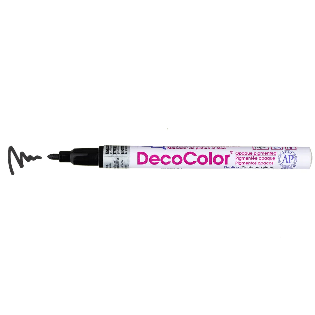 DecoColor Paint Marker Fine Point Oil Base Multi Surface Art Paint