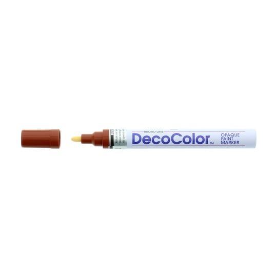 DecoColor Paint Marker Broad Point Oil Base Multi Surface Art Paint