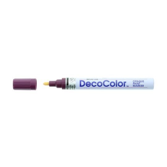 DecoColor Paint Marker Broad Point Oil Base Multi Surface Art Paint