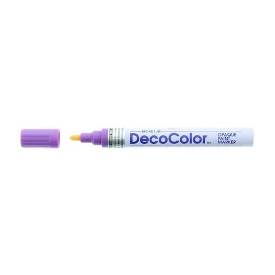DecoColor Paint Marker Broad Point Oil Base Multi Surface Art Paint