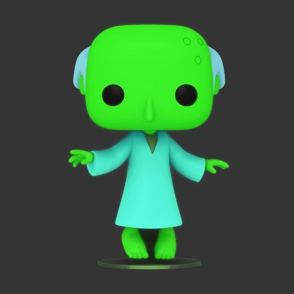 Funko Pop! Exclusive Glowing Mr. Burns Alien (The Simpsons)