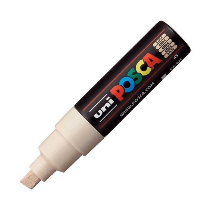 POSCA PC-8K Broad Chisel Tip Multi Surface Art Marker 8.0mm