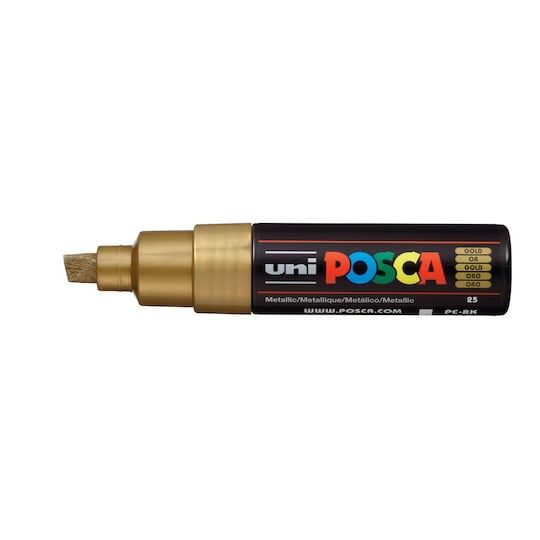 POSCA PC-8K Broad Chisel Tip Multi Surface Art Marker 8.0mm