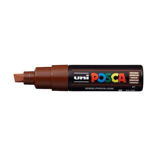 POSCA PC-8K Broad Chisel Tip Multi Surface Art Marker 8.0mm
