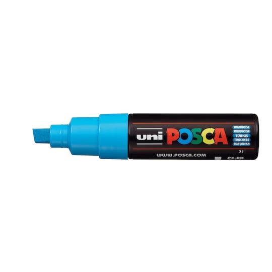 POSCA PC-8K Broad Chisel Tip Multi Surface Art Marker 8.0mm