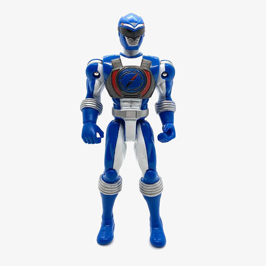 2006 Power Ranger Overdrive Blue Ranger 5.5 inch Loose Figure