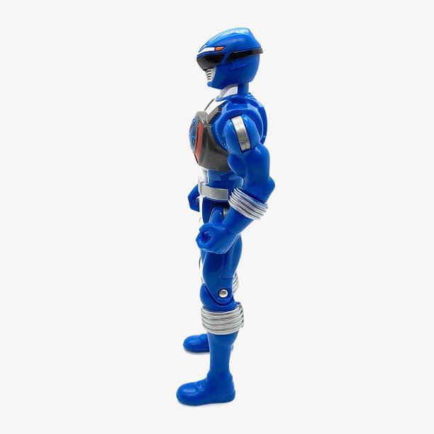 2006 Power Ranger Overdrive Blue Ranger 5.5 inch Loose Figure