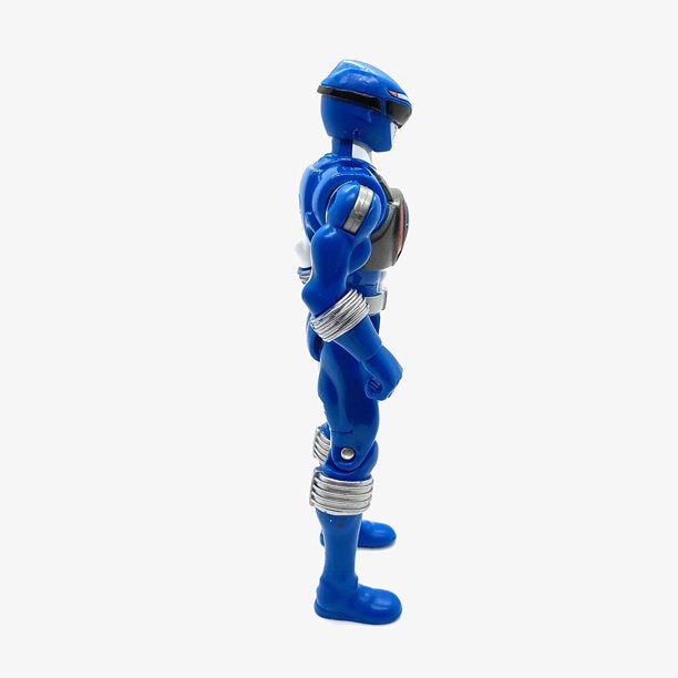 2006 Power Ranger Overdrive Blue Ranger 5.5 inch Loose Figure