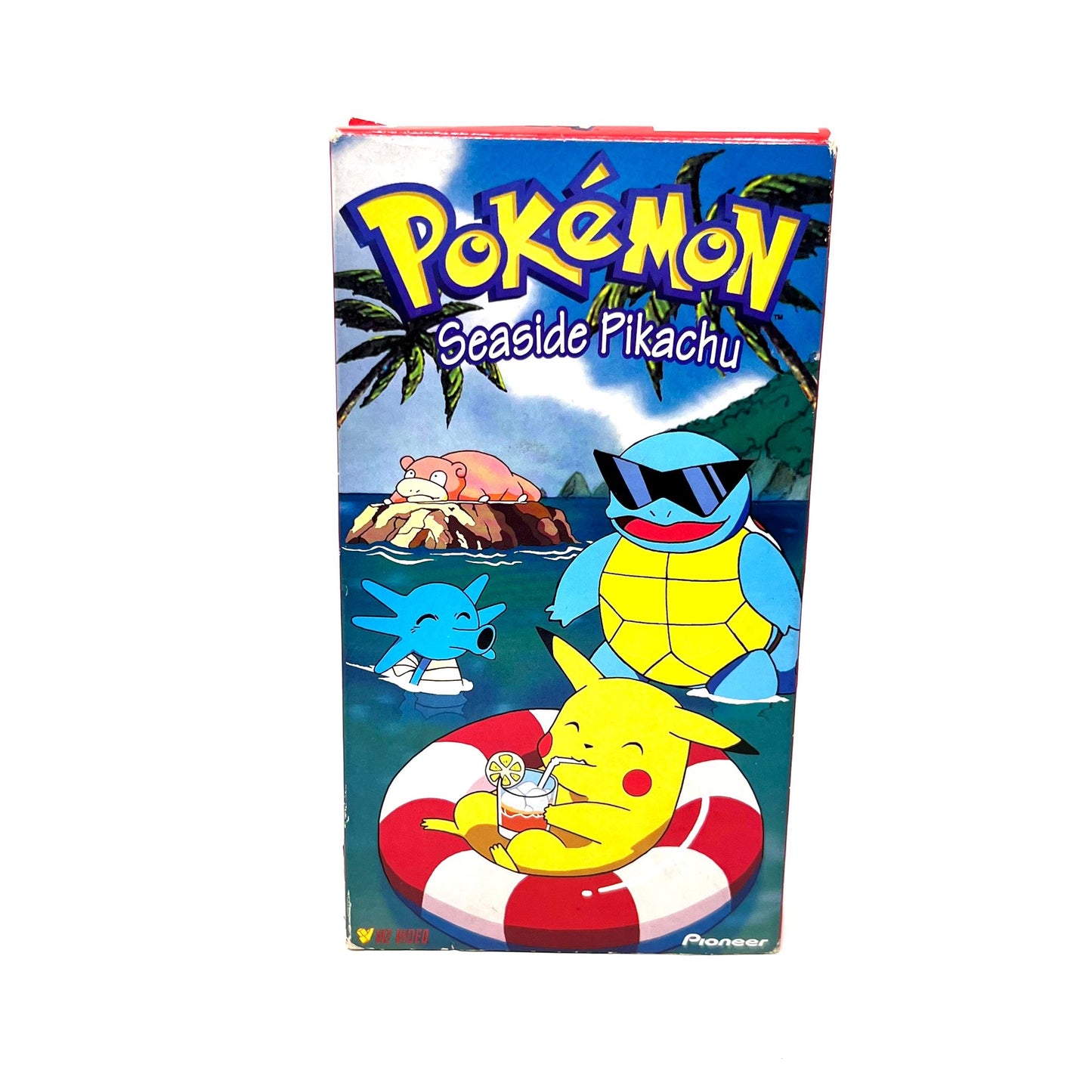 1997,1998 Pokemon Seaside Pickachu VHS Tape Viz Video Pioneer