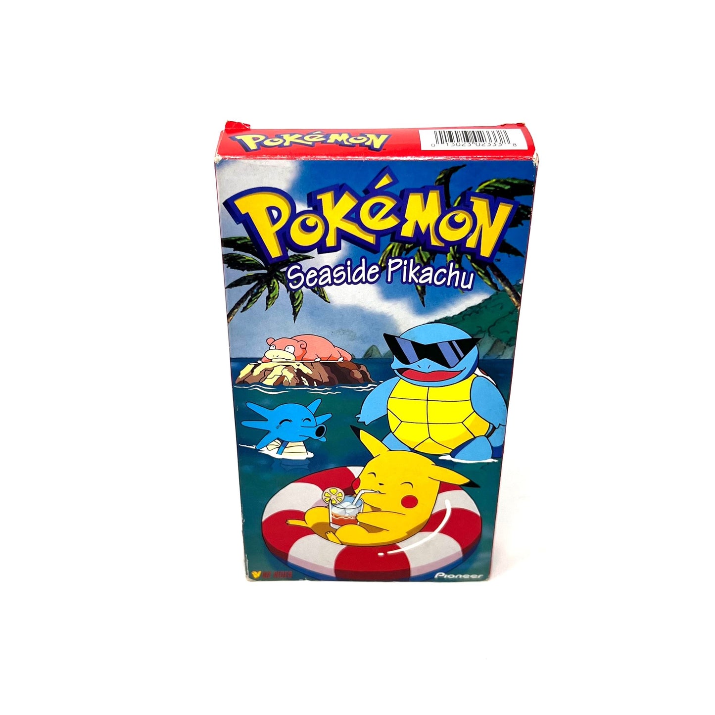 1997,1998 Pokemon Seaside Pickachu VHS Tape Viz Video Pioneer