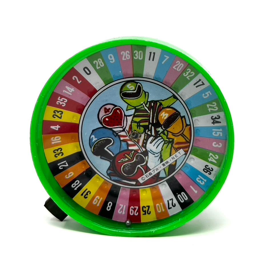 Vintage Japan Himitsu Sentai Gorenger Wheel of fortune