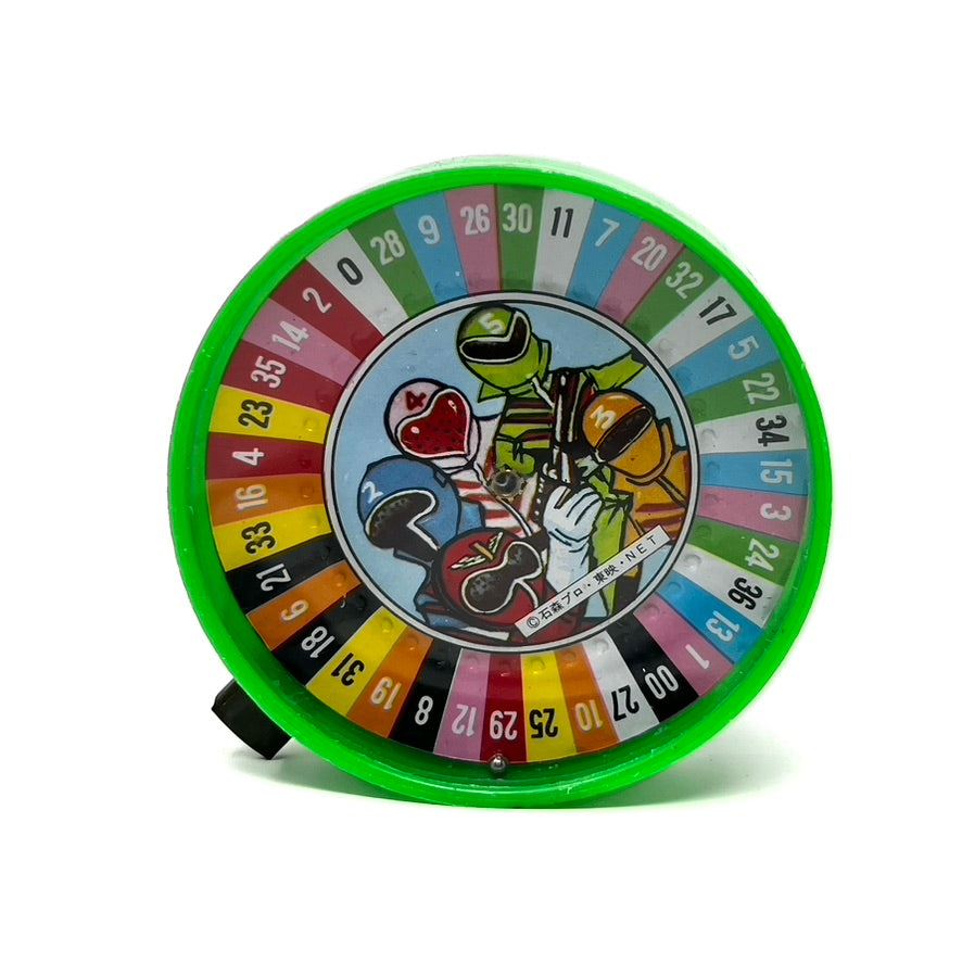 Vintage Japan Himitsu Sentai Gorenger Wheel of fortune