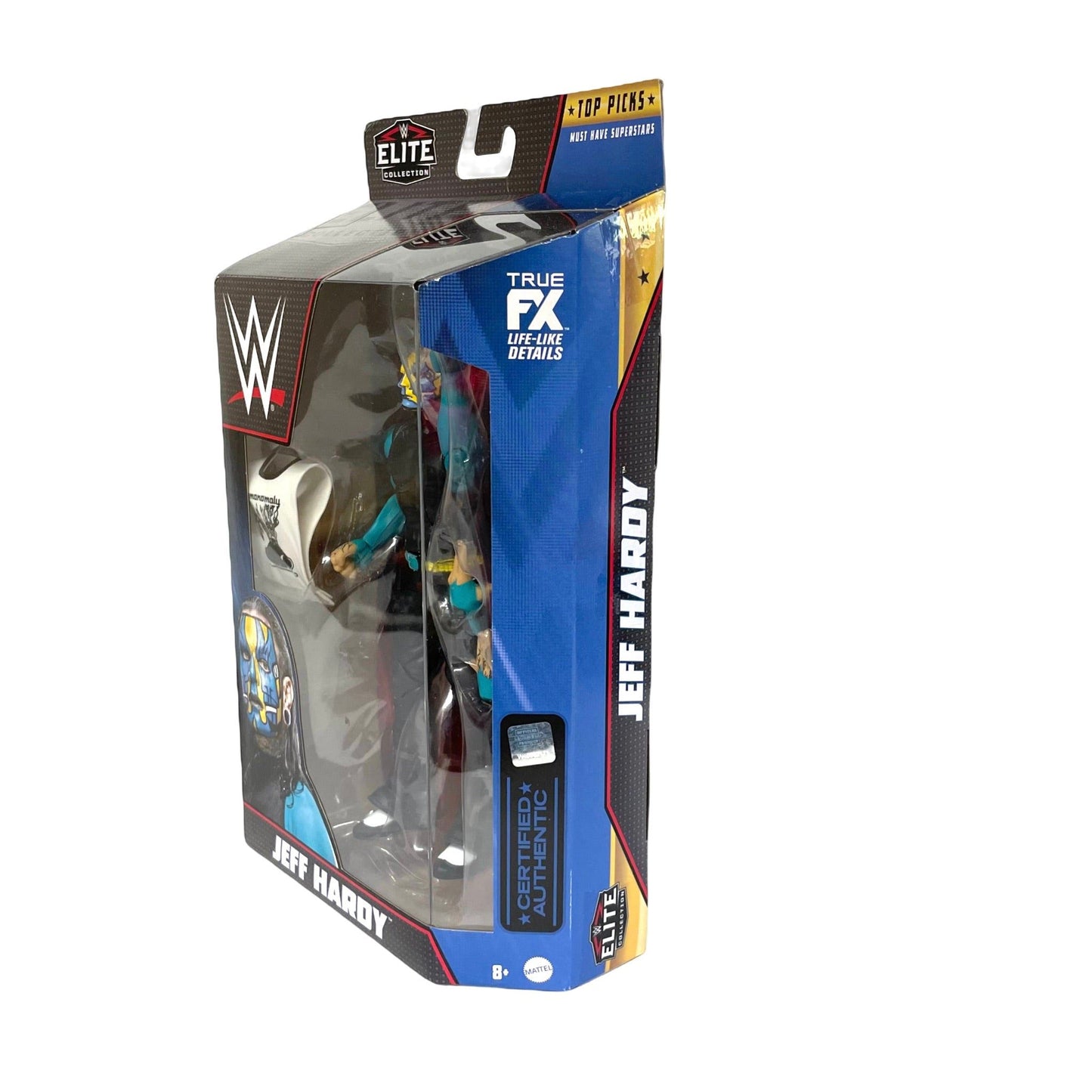 WWE Elite Collection Jeff Hardy Top Picks Collectible Wrestling Action Figure