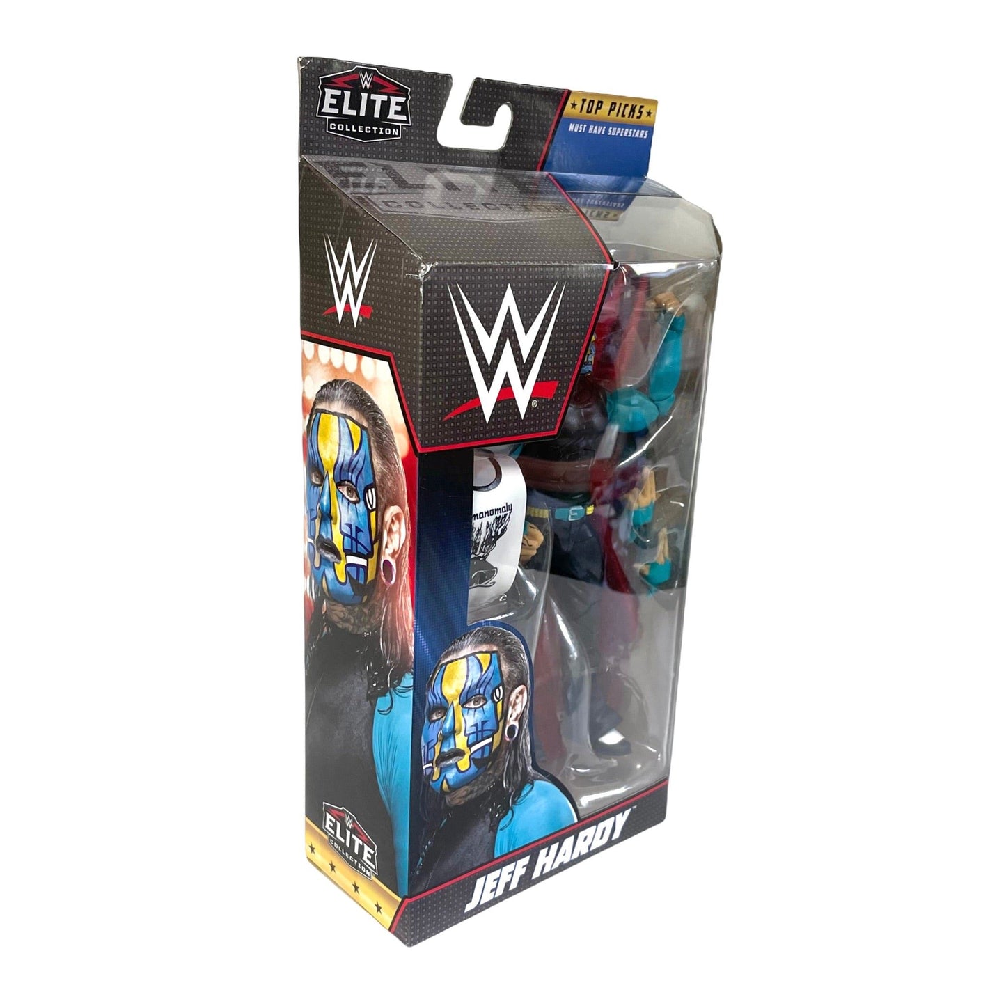 WWE Elite Collection Jeff Hardy Top Picks Collectible Wrestling Action Figure