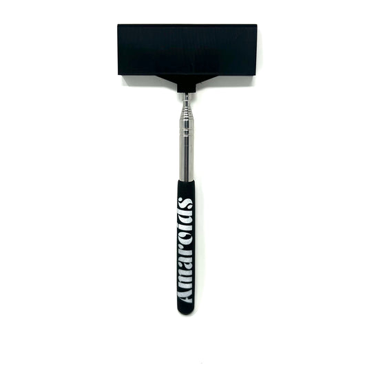 Amaroids Retractable Extendable 4" Base Sticker Pole Extends 40 Inch