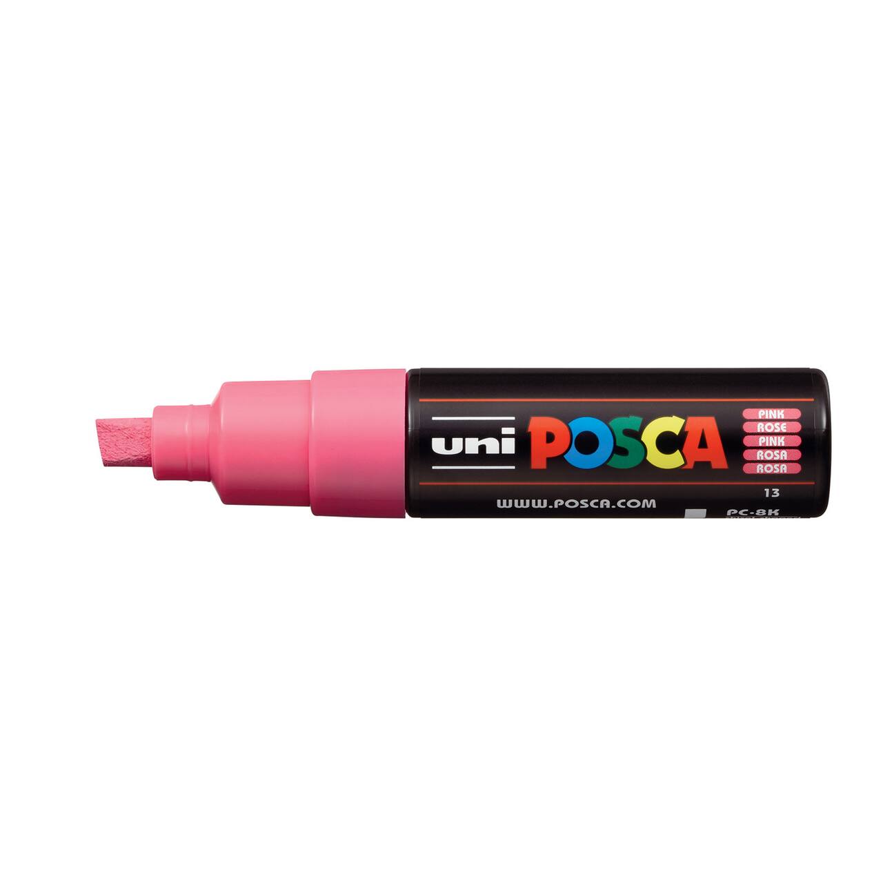 POSCA PC-8K Broad Chisel Tip Multi Surface Art Marker 8.0mm
