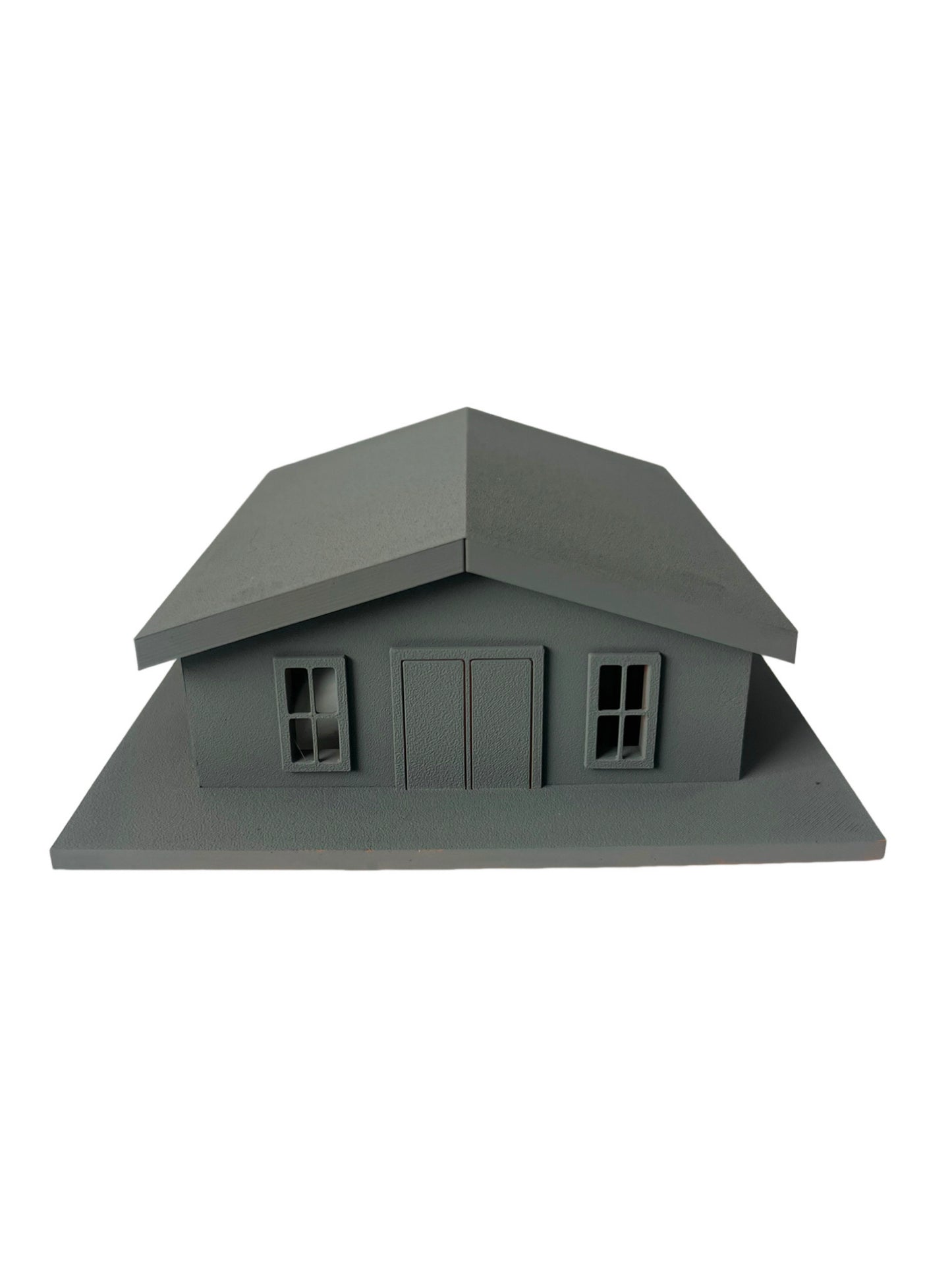 Diorama 1:64 Scale 3-D Printed single-story house