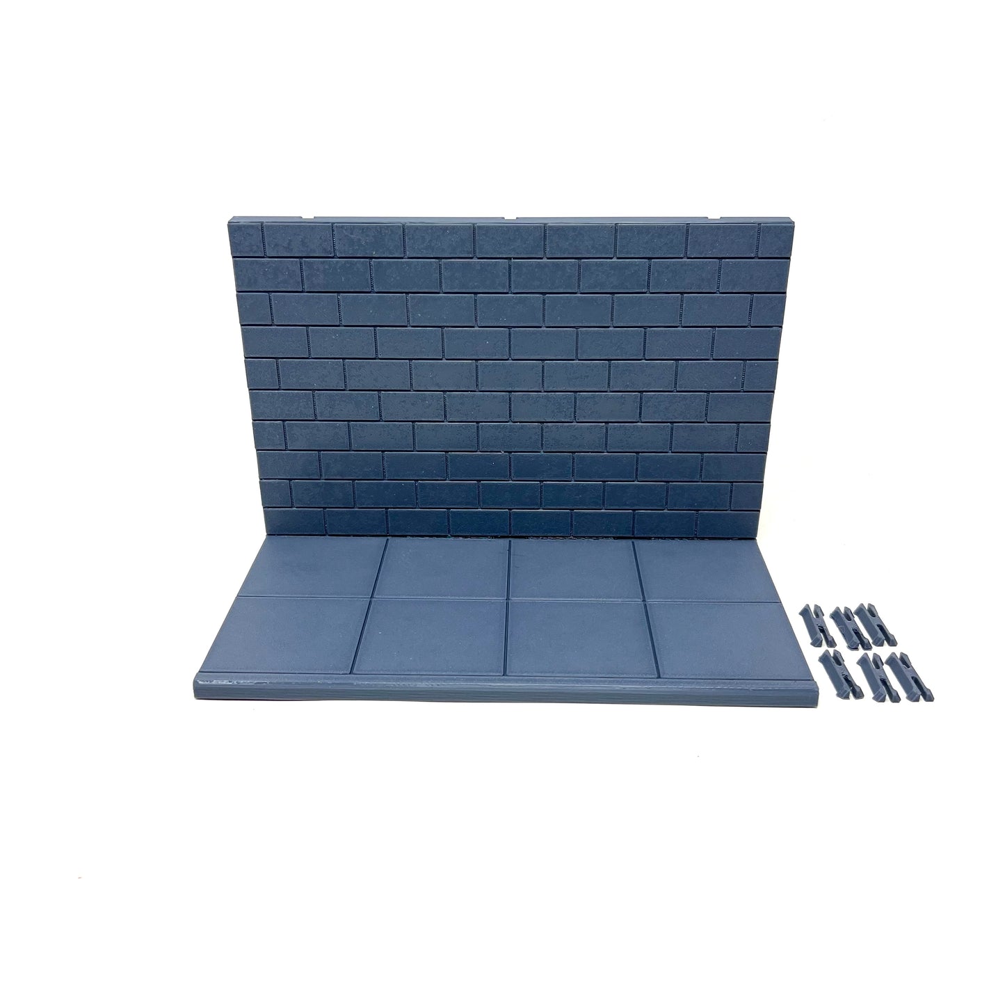 Diorama Stackable Extendable Brick Wall Single Wall