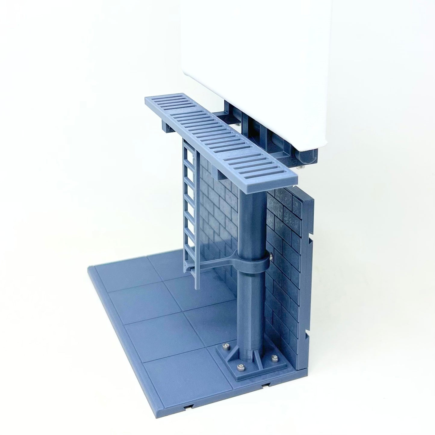 Amaroids Small Canvas Billboard Stackable Extendable Brick Wall & Sidewalk