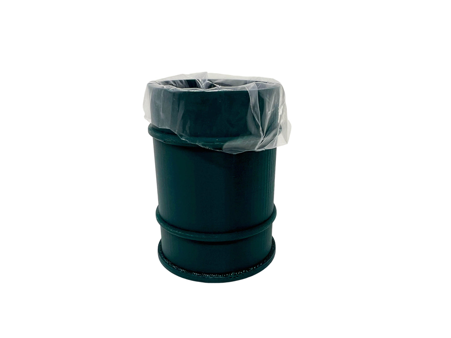 Graffiti Green Diorama 3"Trash Barrel Drum Bin Pencil Holder