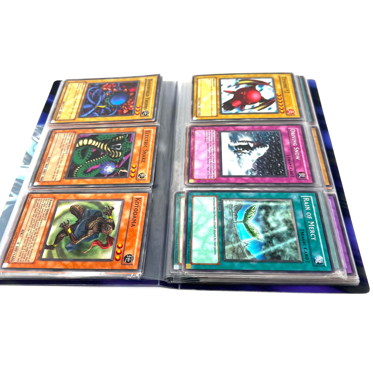 Konami Yugioh Yu-Gi-Oh 118 Trading Card Lot With Album