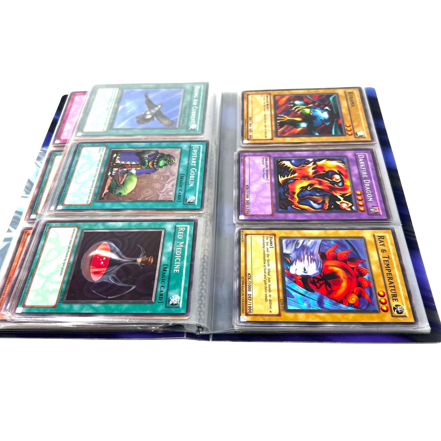 Konami Yugioh Yu-Gi-Oh 118 Trading Card Lot With Album