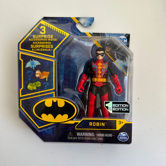 DC Comics Robin First Edition 4" Action Figure w Accessories