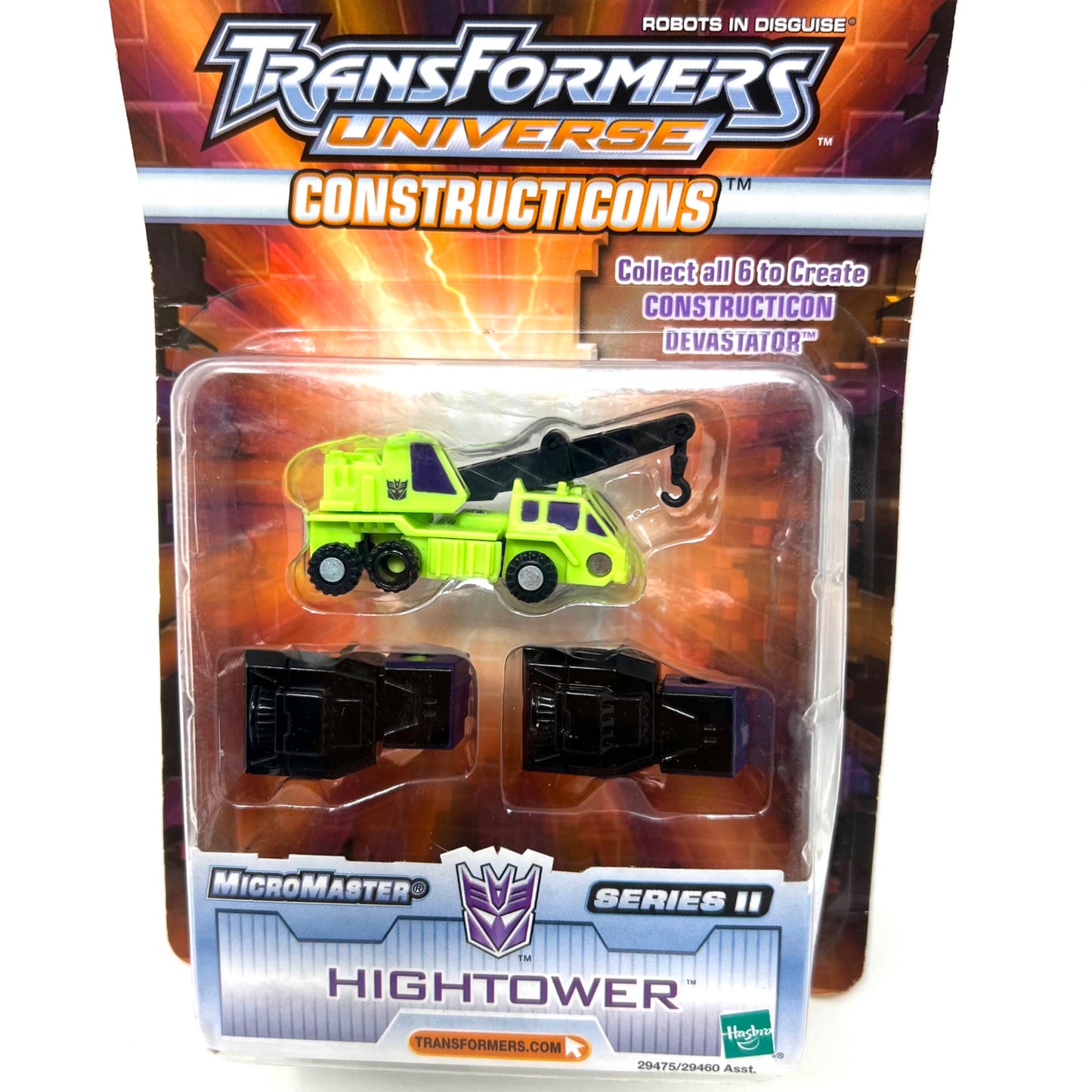 2004 Transformers Universe Micromasters Series 2 Constructicons HighTower