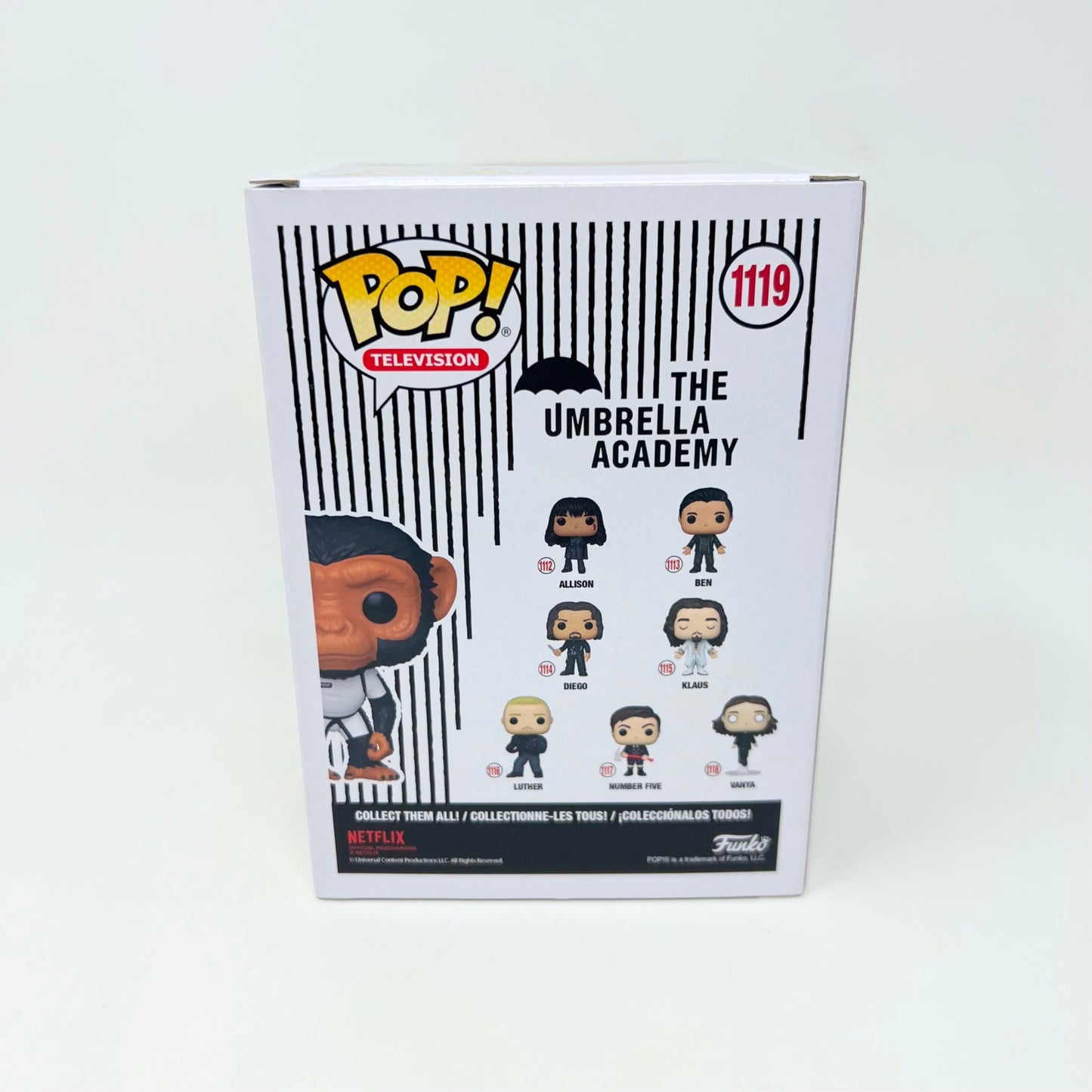 Funko Pop The Umbrella Academy 1119 Baby Pogo Vinyl Figure