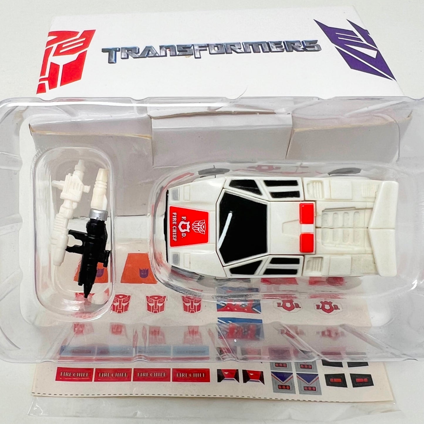 Takara World Smallest Transformers Firechief Action Figure