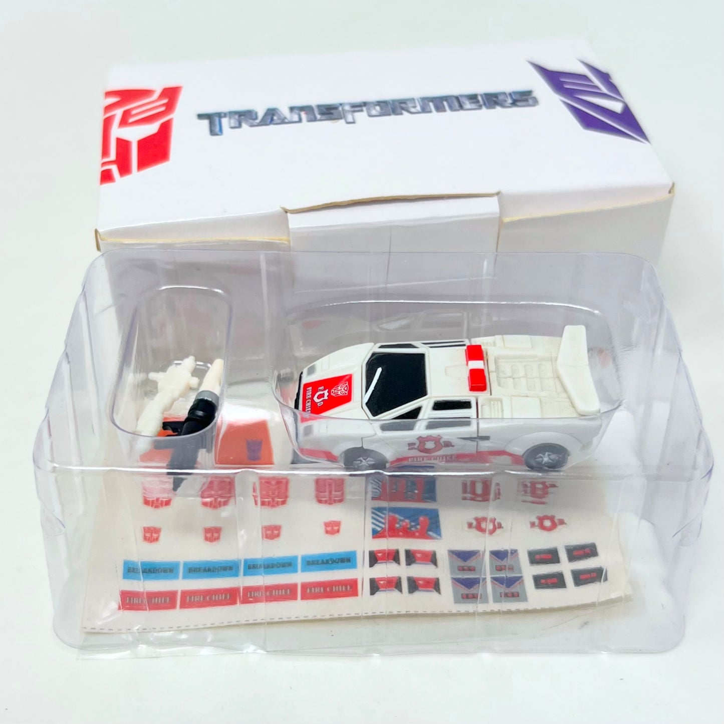 Takara World Smallest Transformers Firechief Action Figure