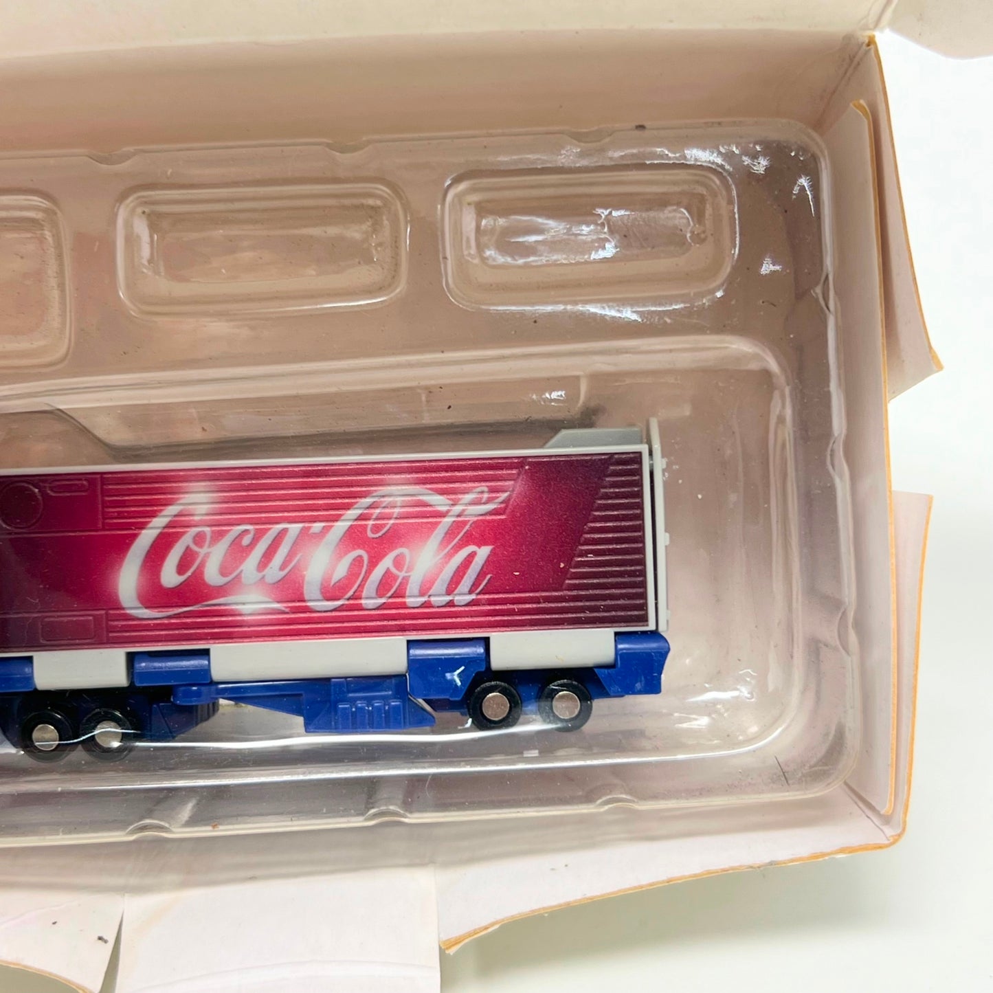 Takara World Smallest Transformers Optimus Prime Coca-Cola Hauler Action Figure