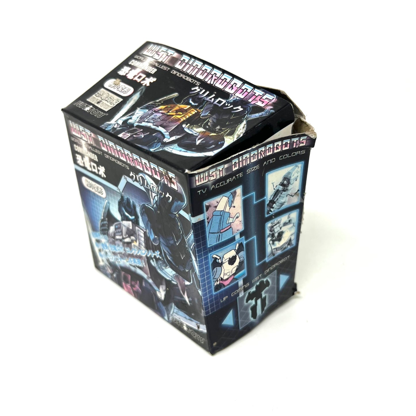 JustiToys World Smallest Transformers Dinorobots Commander Action Figurea