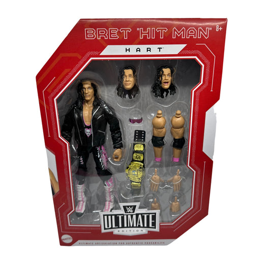 WWE Ultimate Edition Bret Hit Man Hart Collectible Action Figure