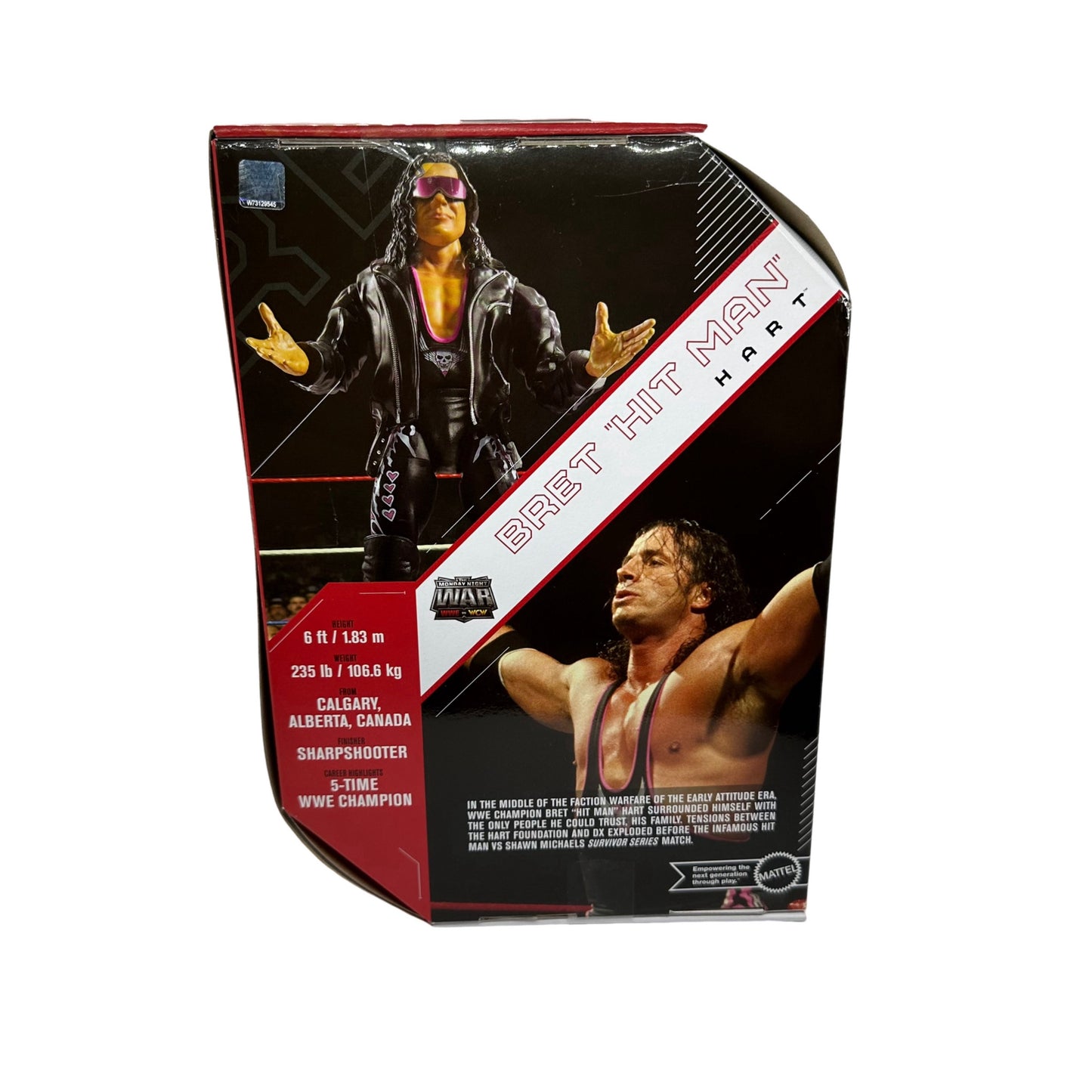 WWE Ultimate Edition Bret Hit Man Hart Collectible Action Figure