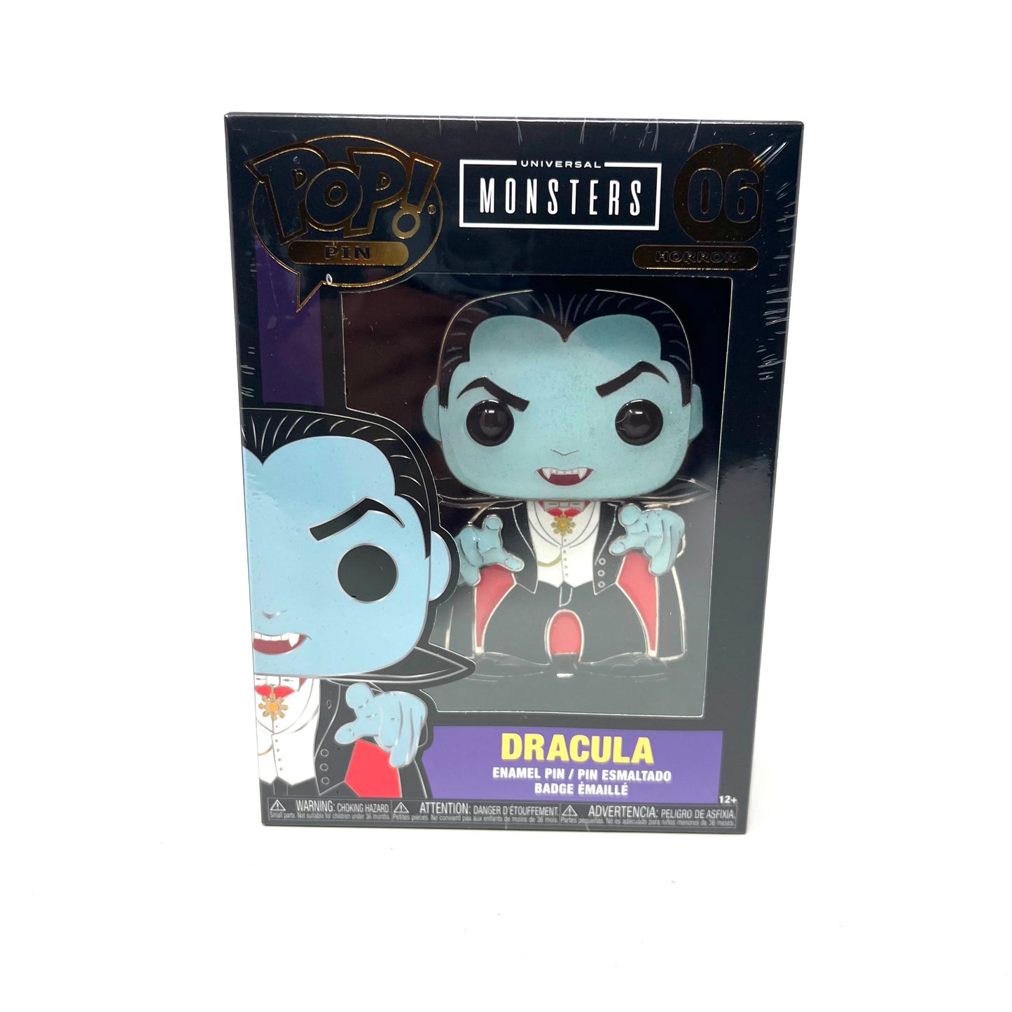 Funko Pop Pins Universal Monsters Dracula Vampire Enamel Pin