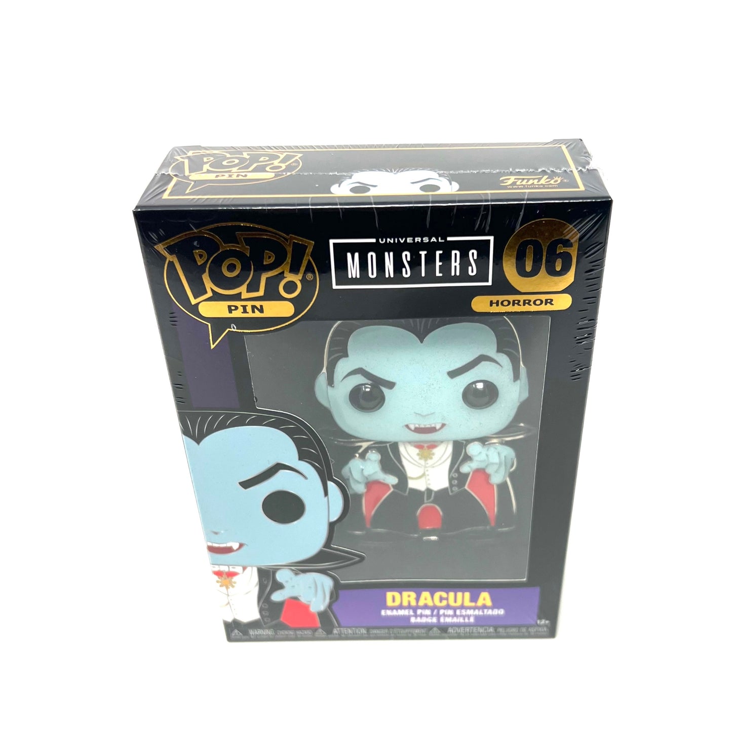 Funko Pop Pins Universal Monsters Dracula Vampire Enamel Pin