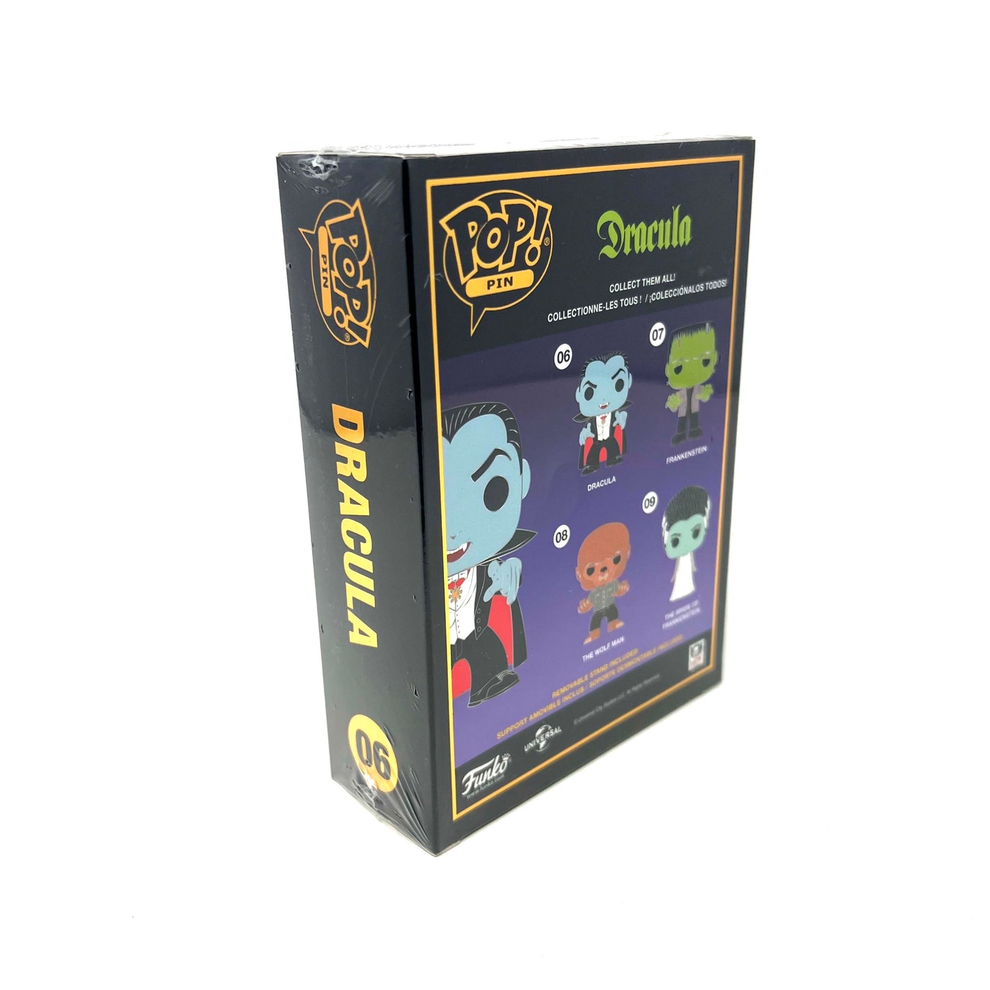 Funko Pop Pins Universal Monsters Dracula Vampire Enamel Pin