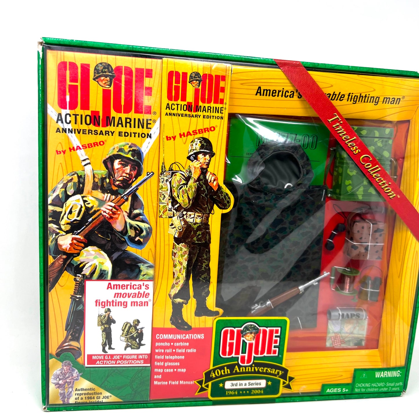 GI Joe 40th Anniversary Action Marine Anniversary Ed. 3rd In A Series