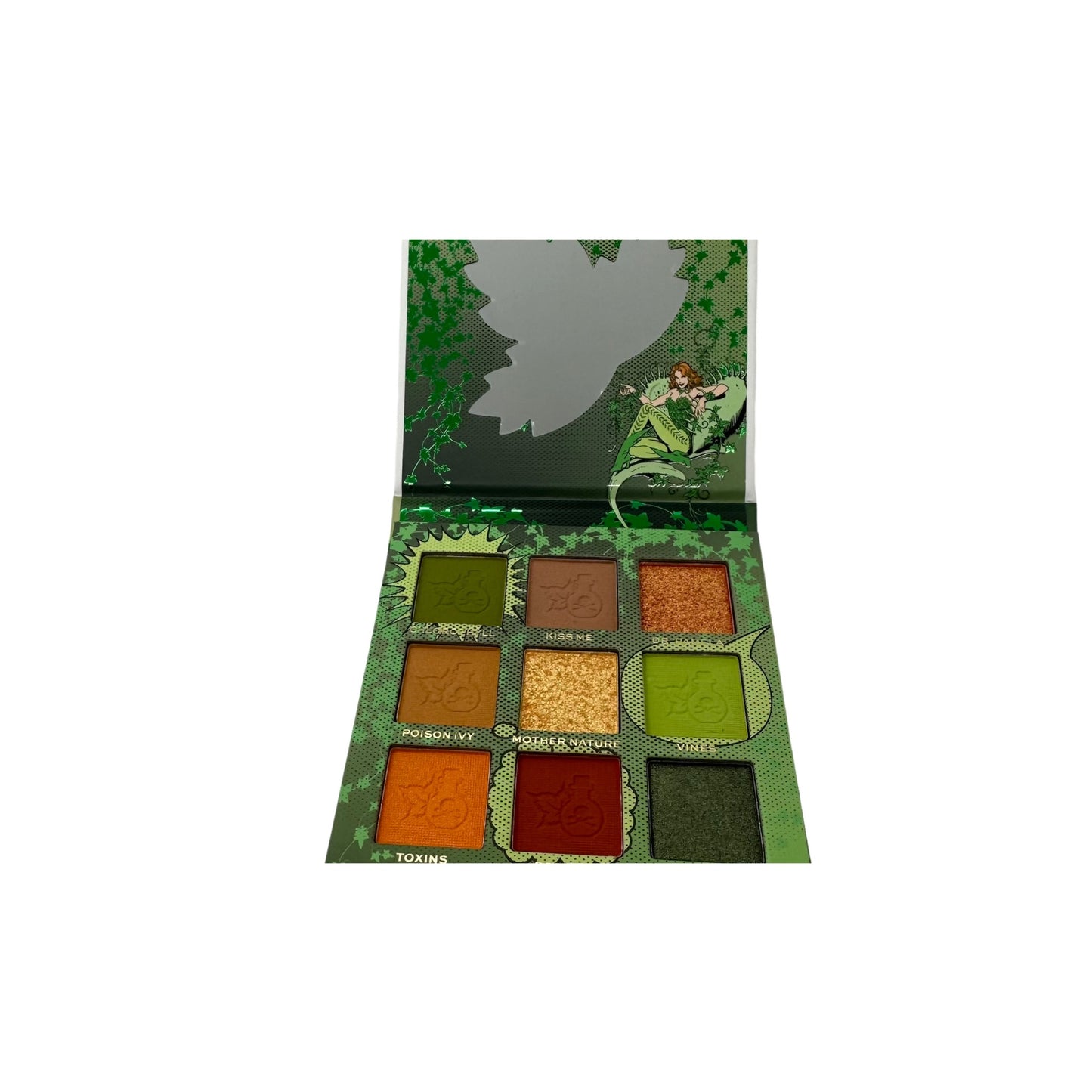 Dc Batman X Revolution Poison Ivy Eyeshadow Palette Assorted Colors Make-Up