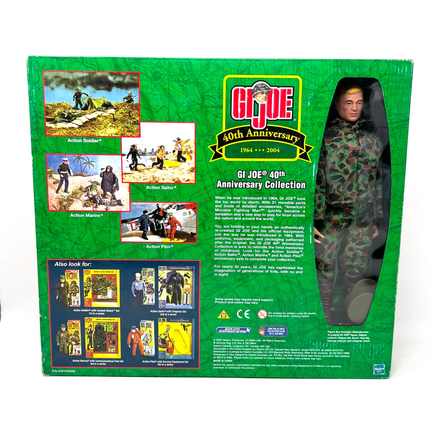 GI Joe 40th Anniversary Action Marine Anniversary Ed. 3rd In A Series