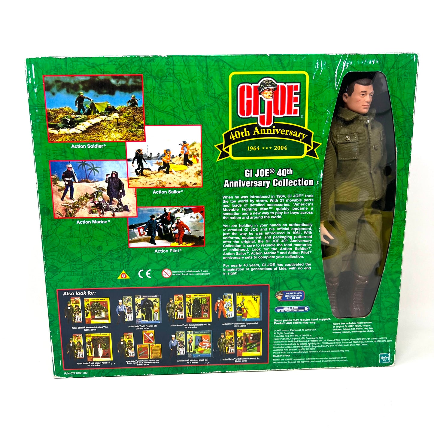 GI Joe 40th Anniversary Action Soldier Anniversary Ed.6th In A Series