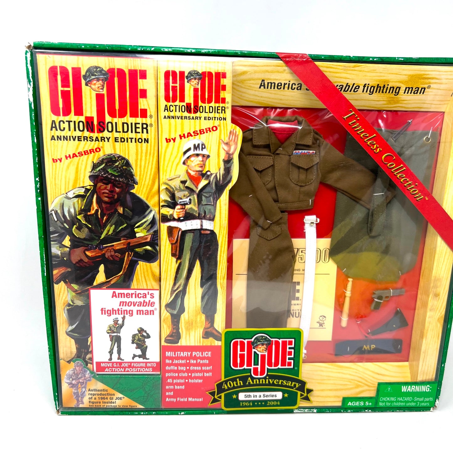 GI Joe 40th Anniversary Ed. African American Military Police 5th In Series