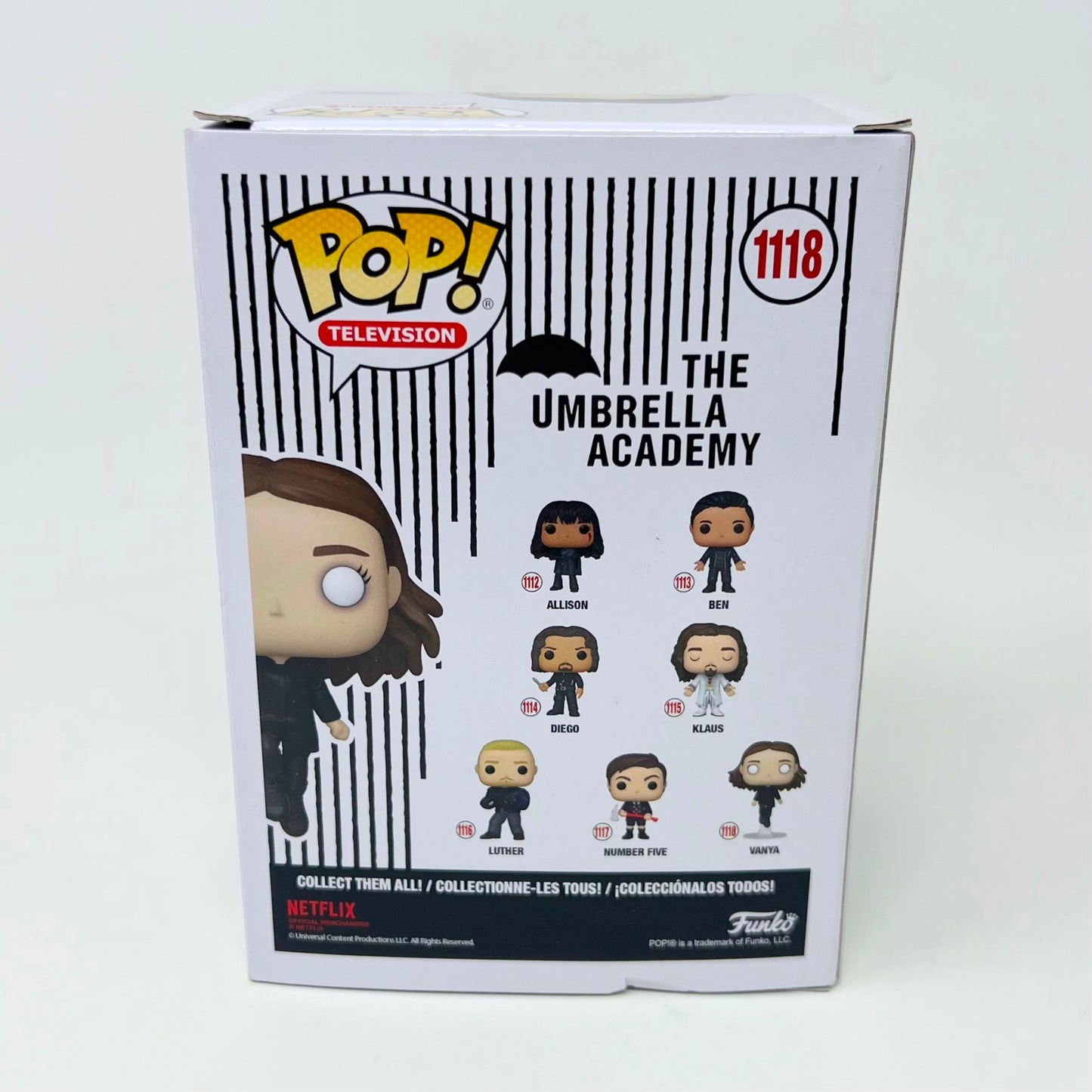 Funko Pop! The Umbrella Academy Vanya 1118 Vinyl Figure