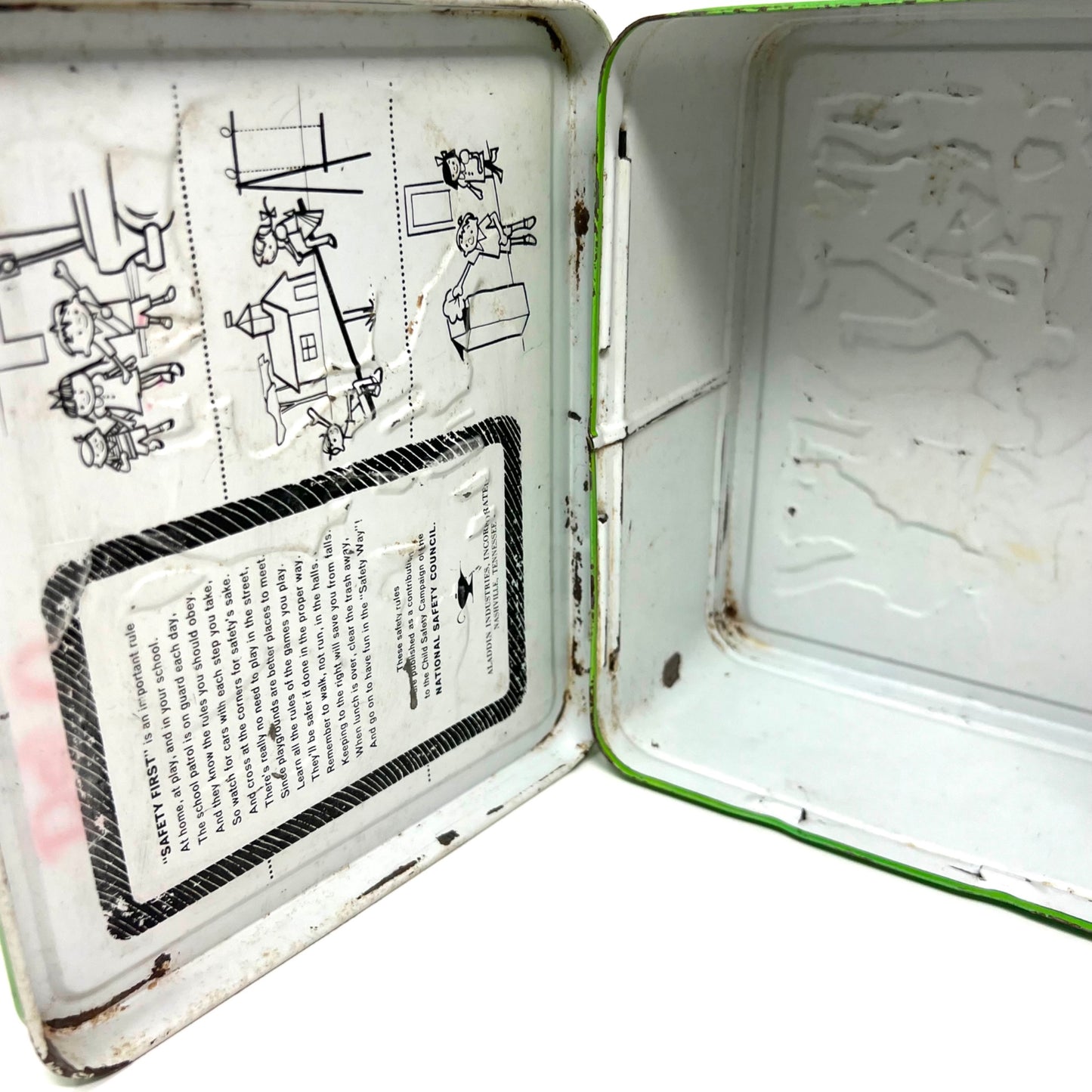 Vintage 1968 Land Of The Giants Metal Lunchbox Metal Lunch Box Autograph 3 times