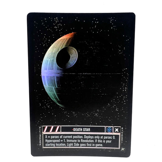 1999 Decipher Star Wars Death Star Collectible Trading Card Holographic